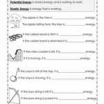 Potential And Kinetic Energy Worksheets | 99Worksheets Regarding Kinetic And Potential Energy Worksheet