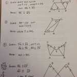 Practice 4 2 Triangle Congruence By Sss And Sas Worksheet Answers With Regard To Congruent Triangles Worksheet With Answer