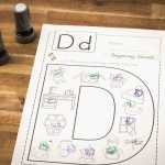 Preschool Letter D - In My World intended for Letter D Worksheet For Preschool