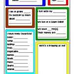 Printable About Me Worksheets | Woo! Jr. Kids Activities : Children'S Publishing Pertaining To All About Me Printable Worksheet