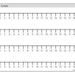 Printable Blank Number Line Templates For Math Students And Teachers With Blank Number Line Worksheet