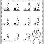 Printable Multiplication Tables Worksheet With Regard To 2 Times Table Worksheet