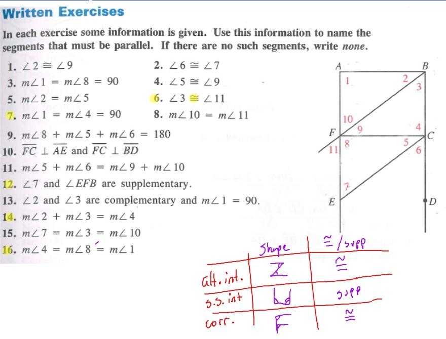 Proving Lines Parallel Worksheet Answers 3-4 pertaining to Proving Lines Parallel Worksheet Answers