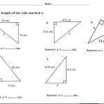 Pythagoras Theorem Worksheet With Pythagoras Theorem Worksheet With Answers