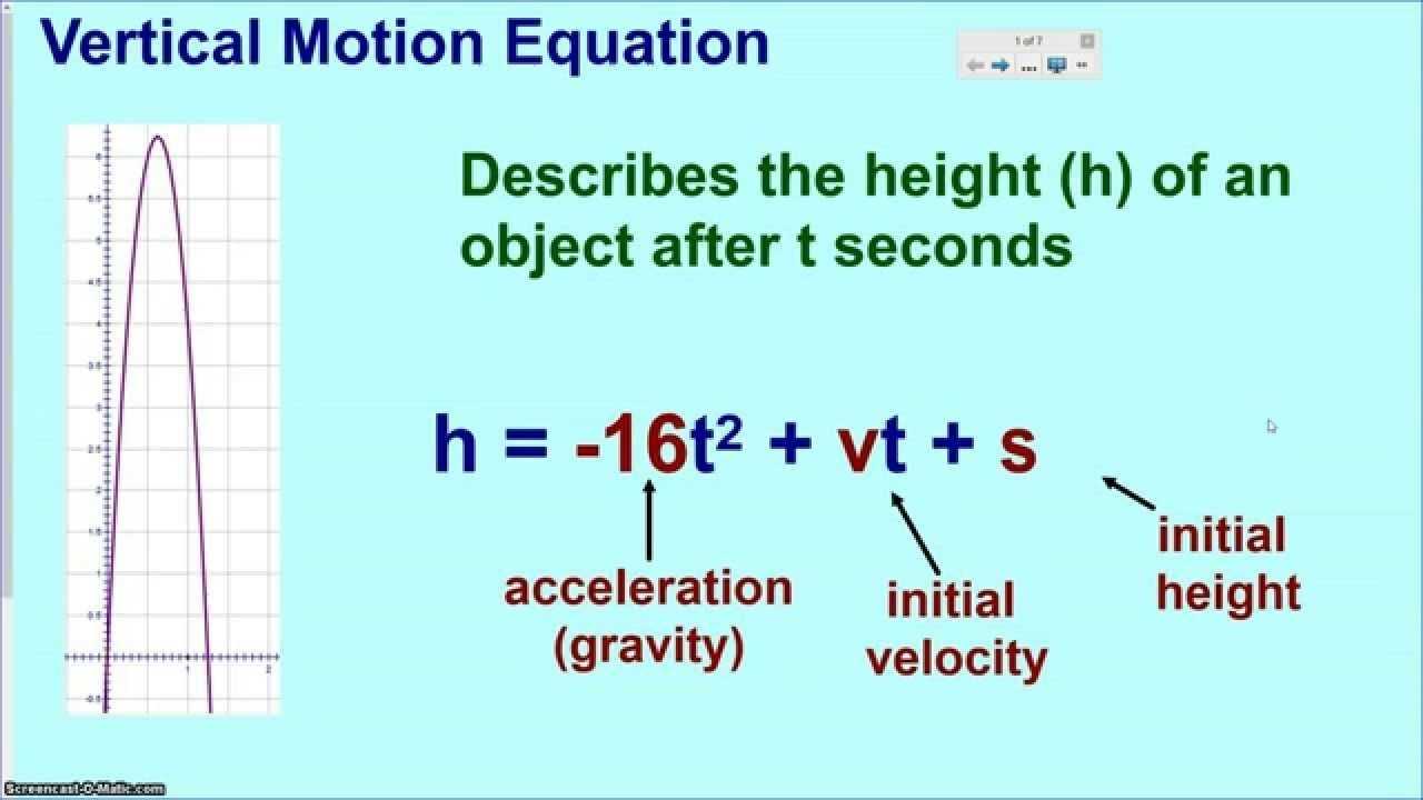 Quadratic Word Problems Projectile Motion Worksheet regarding Quadratic Word Problems Worksheet