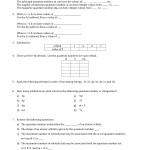 Quantum Number Practice Worksheet – Worksheet List For Quantum Numbers Worksheet Answers