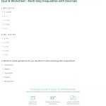 Quiz & Worksheet – Multi Step Inequalities With Decimals | Study With Regard To Multi Step Inequalities Worksheet