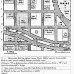 Rachael'S English Worksheets: Map Reading Activity For 7Th Grade inside Reading A Map Worksheet
