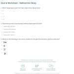 Radioactive Decay Worksheet Answers - Worksheet List for Radioactive Decay Worksheet Answers