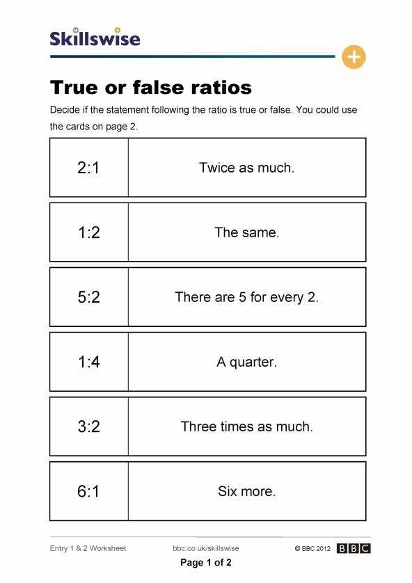 Ratio And Proportion Worksheet With Answers Pdf Kidsworksheetfun - 11 Ratio And Proportion Regarding Ratio And Proportion Worksheet