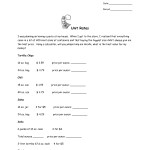 Ratios And Unit Rates Worksheet – Isacork Pertaining To Unit Rate Word Problems Worksheet