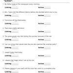 Read Free Linking Verbs Worksheet With Answers (Pdf) – Vcon.duhs.edu.pk With Linking And Helping Verbs Worksheet