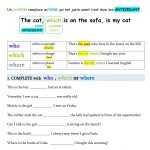 Relative Clauses – Phrases Relatives Worksheet Pertaining To Phrase And Clause Worksheet