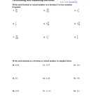Repeating Decimal To Fraction Worksheet Intended For Repeating Decimal To Fraction Worksheet