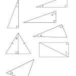 Right Triangle Trigonometry Worksheet Answers Regarding Right Triangle Trigonometry Worksheet