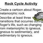 Rock Cycle Worksheet Answers Inside Rock Cycle Worksheet Answers