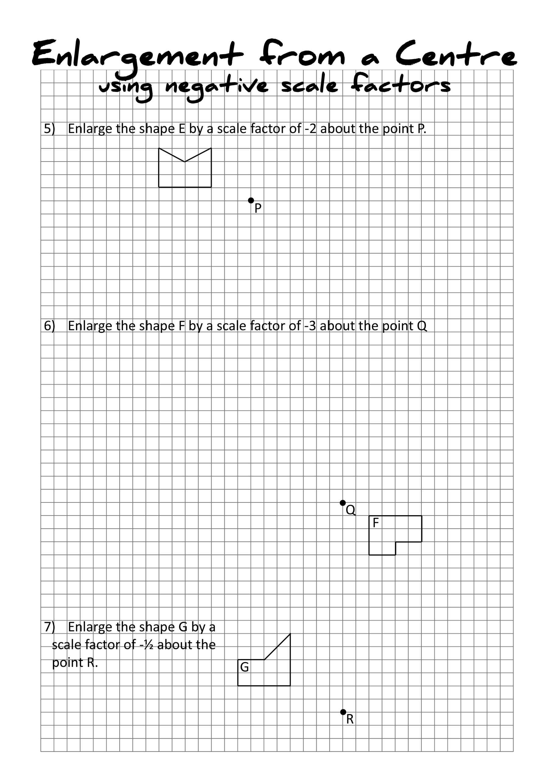 Rotation Reflection Translation Enlargement Worksheet - Transformation In Translations Reflections And Rotations Worksheet