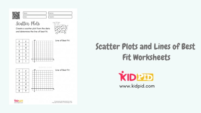 Scatter Plots And Lines Of Best Fit Worksheets - Kidpid with regard to Line Of Best Fit Worksheet