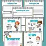 Scientific Method Printable Worksheets With Scientific Method Steps Inside The Scientific Method Worksheet