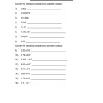 Scientific Notation Worksheet Answers — Db Excel Within Scientific Notation Worksheet With Answers