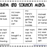 Second2Grade: Problem And Solution With Regard To Problem And Solution Worksheet