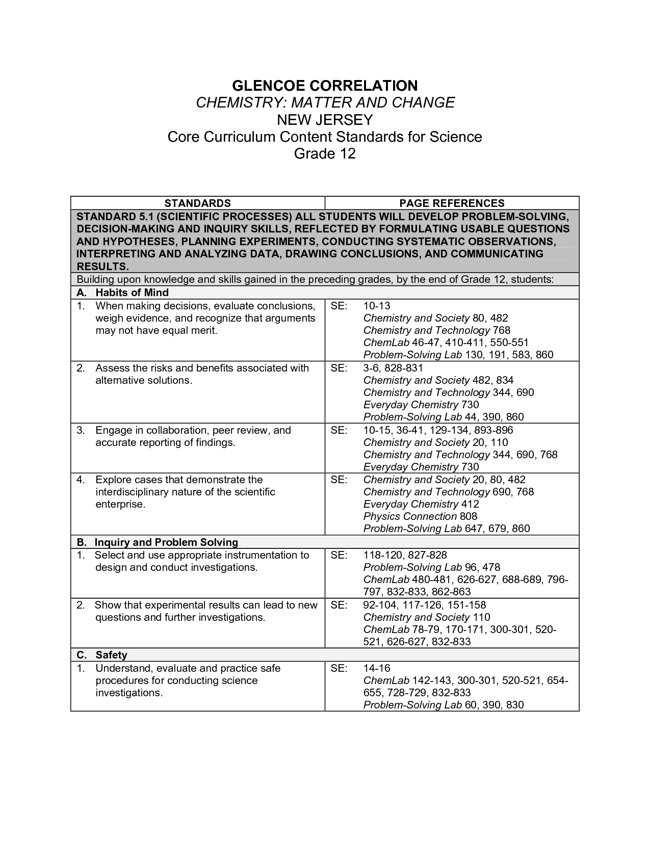 Section 1 Composition Of Matter Worksheet Answers | Printable In Composition Of Matter Worksheet