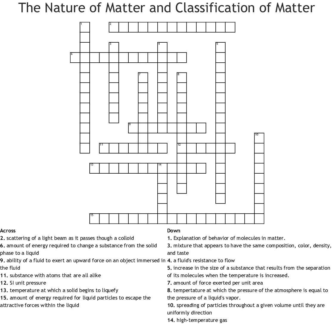 Section 2.1 Classifying Matter Worksheet Answer Key — Villardigital Library For Education intended for Classifying Matter Worksheet Answer Key