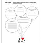 Self Esteem Worksheet For Adults - Word Worksheet for Self Esteem Worksheet For Teens