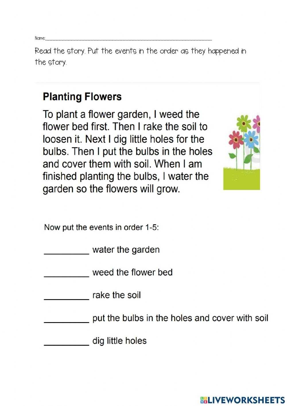 Sequence Of Events Worksheet With Regard To Sequence Of Events Worksheet