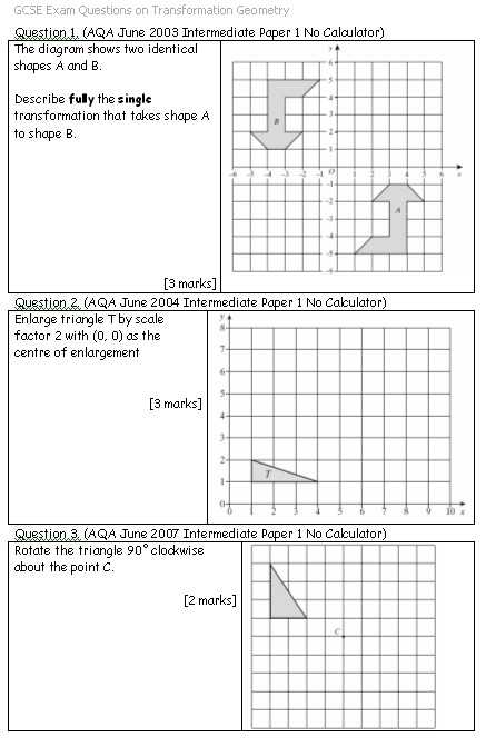 Sequence Of Transformations Worksheet For Geometry Transformations Worksheet Pdf