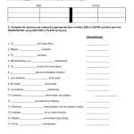 Ser Vs. Estar Worksheet Printable With Ser Vs Estar Worksheet