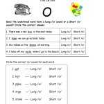 Short Vowel O And Long Vowel O Worksheet | Have Fun Teaching inside Short And Long Vowel Worksheet