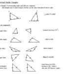 Similar And Congruent Triangles Pdf – 50 Congruent Triangles Worksheet Intended For Triangle Congruence Worksheet Pdf