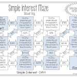 Simple And Compound Interest Worksheet | Education Template Pertaining To Simple And Compound Interest Worksheet