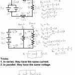 Simple Ohms Law Worksheet regarding Combination Circuits Worksheet With Answers