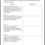 Simple Probability Worksheet Pdf | Worksheet For Education Regarding Simple Probability Worksheet Pdf