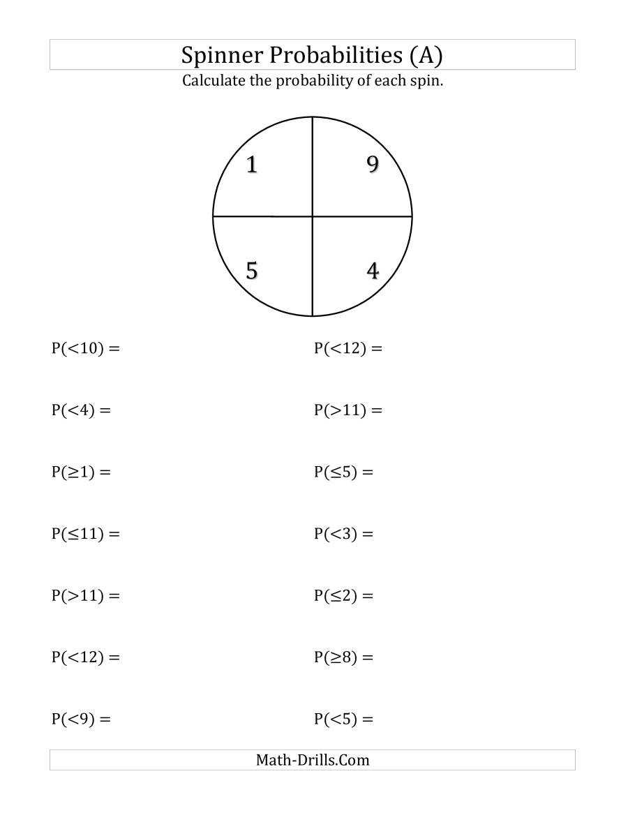 Simple Probability Worksheet Pdf | Worksheet For Education regarding Simple Probability Worksheet Pdf