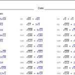Simplify Radicals Worksheet For Windows 8 And 8.1 Regarding Simplifying Radical Expressions Worksheet Answers
