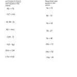 Simplifying Algebraic Expressions Worksheet For Simplifying Algebraic Expressions Worksheet