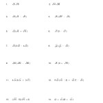 Simplifying Expressions Worksheet With Answers Pertaining To Simplifying Radical Expressions Worksheet Answers