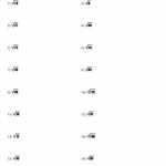 Simplifying Radicals With Variables Worksheet With Answers Pdf In Simplifying Radicals Worksheet With Answers
