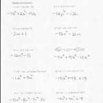 Simplifying Radicals Worksheet 1 Answers - Wiseinspire for Simplifying Radicals With Variables Worksheet