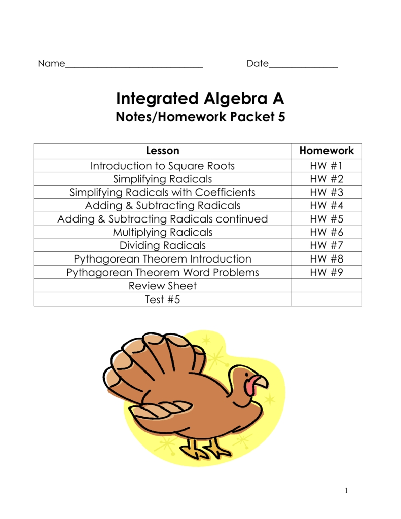 Simplifying Radicals Worksheet 24 Answers Inside Simplifying Radicals Worksheet 1 Answers