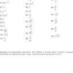 Simplifying Rational Exponents Worksheet | Worksheet For Education Intended For Simplifying Rational Exponents Worksheet