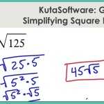 Simplifying Square Roots Practice Worksheet Regarding Square And Cube Roots Worksheet