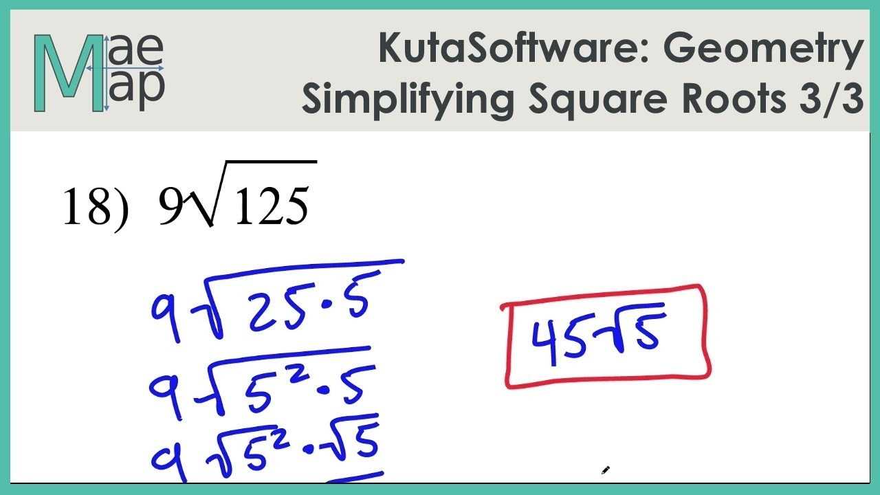 Simplifying Square Roots Practice Worksheet Regarding Square And Cube Roots Worksheet