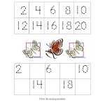 Skip Count By 2 Worksheets | Activity Shelter Regarding Counting By 2'S Worksheet
