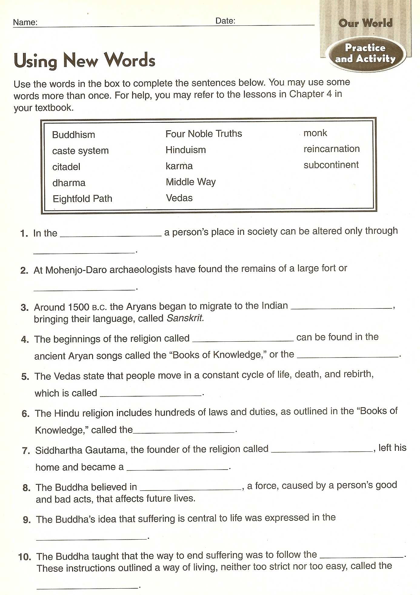 Social Studies Worksheet For Kid / Preschool Ponderings: Preschool Pertaining To Second Grade Social Studies Worksheet