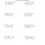 Solve Linear Equations With Fractions Math One Step Ma — Db Excel Regarding Solving Equations With Fractions Worksheet