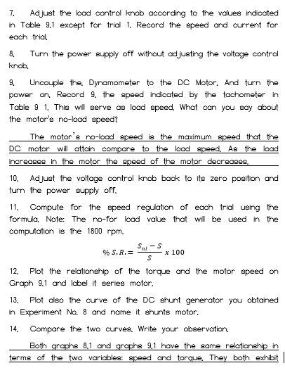 Solved: Experiment: D.c. Series Motor Make Conclusion & Re | Chegg Intended For Making Conclusions Geometry Worksheet Answers